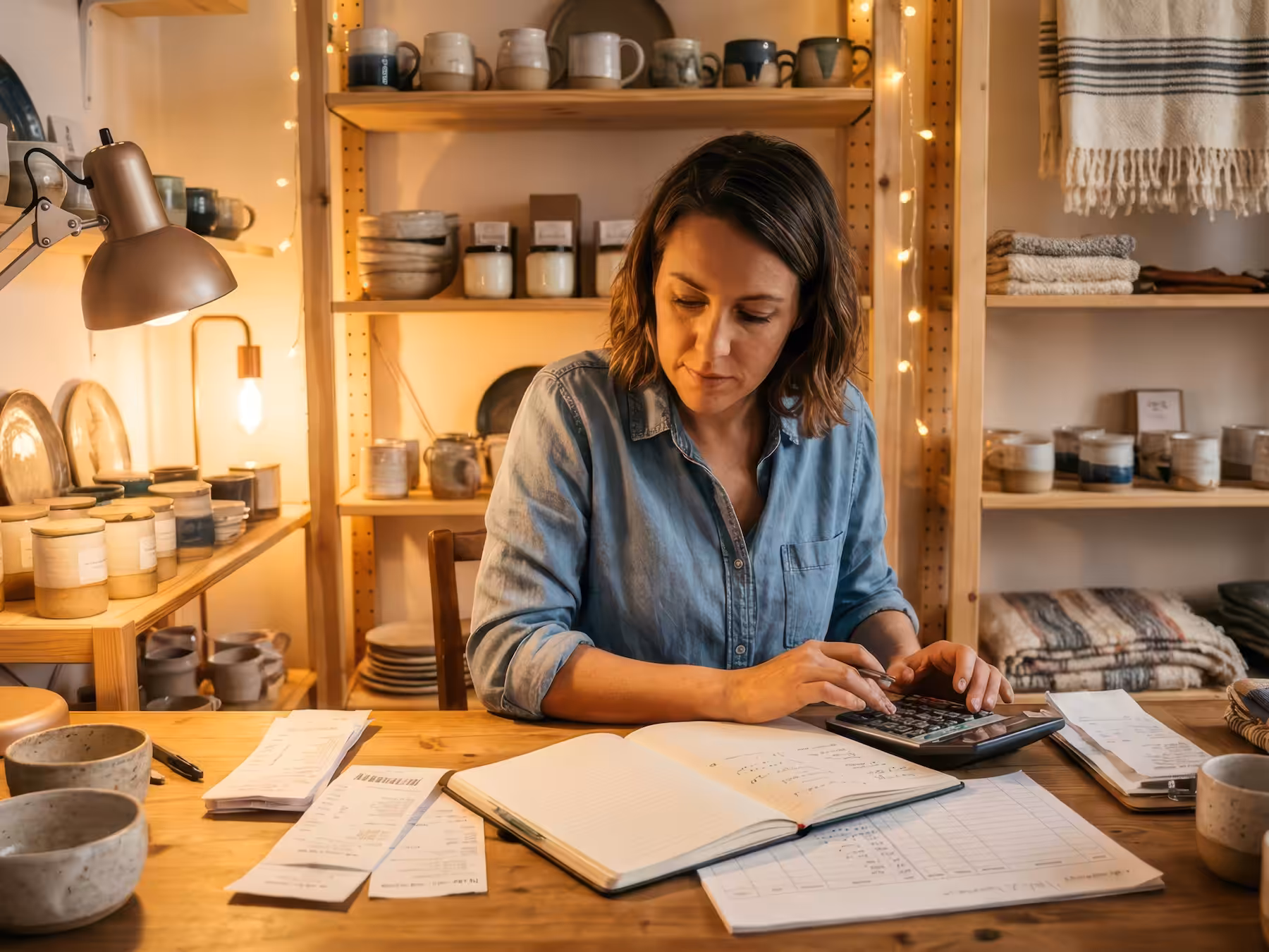 Self-employed borrower discussing home loan options
